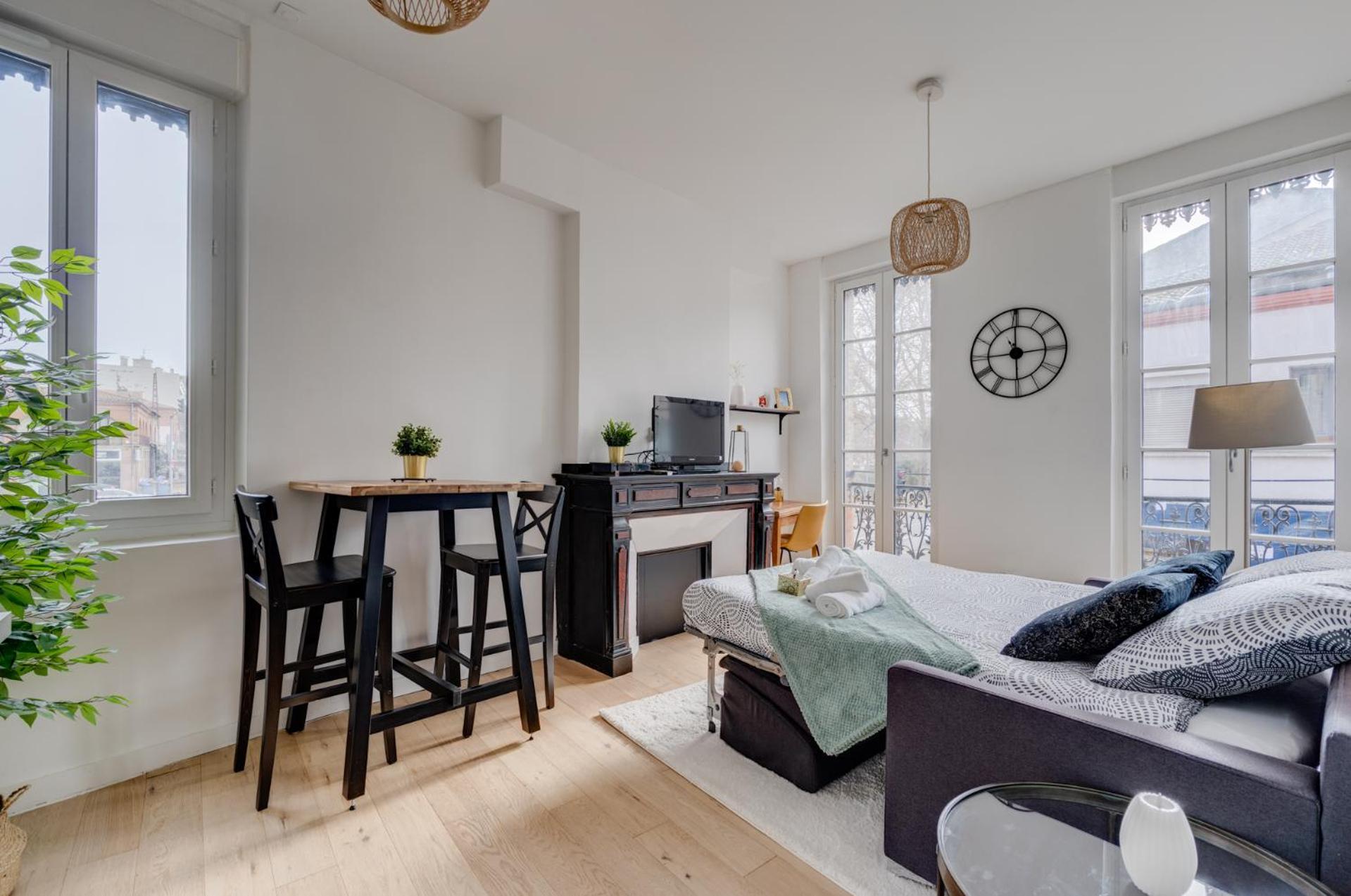 Studio Chic Et Lumineux, Garage, Wifi, Clim تولوز المظهر الخارجي الصورة