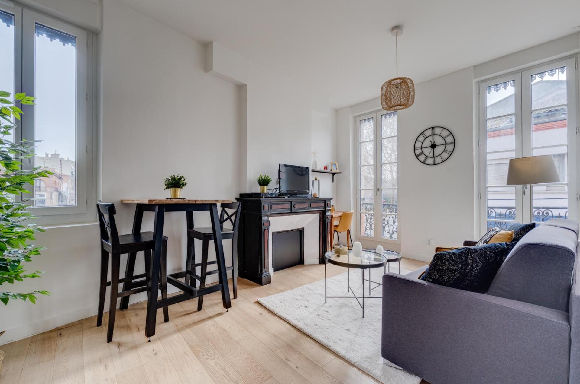 Studio Chic Et Lumineux, Garage, Wifi, Clim تولوز المظهر الخارجي الصورة